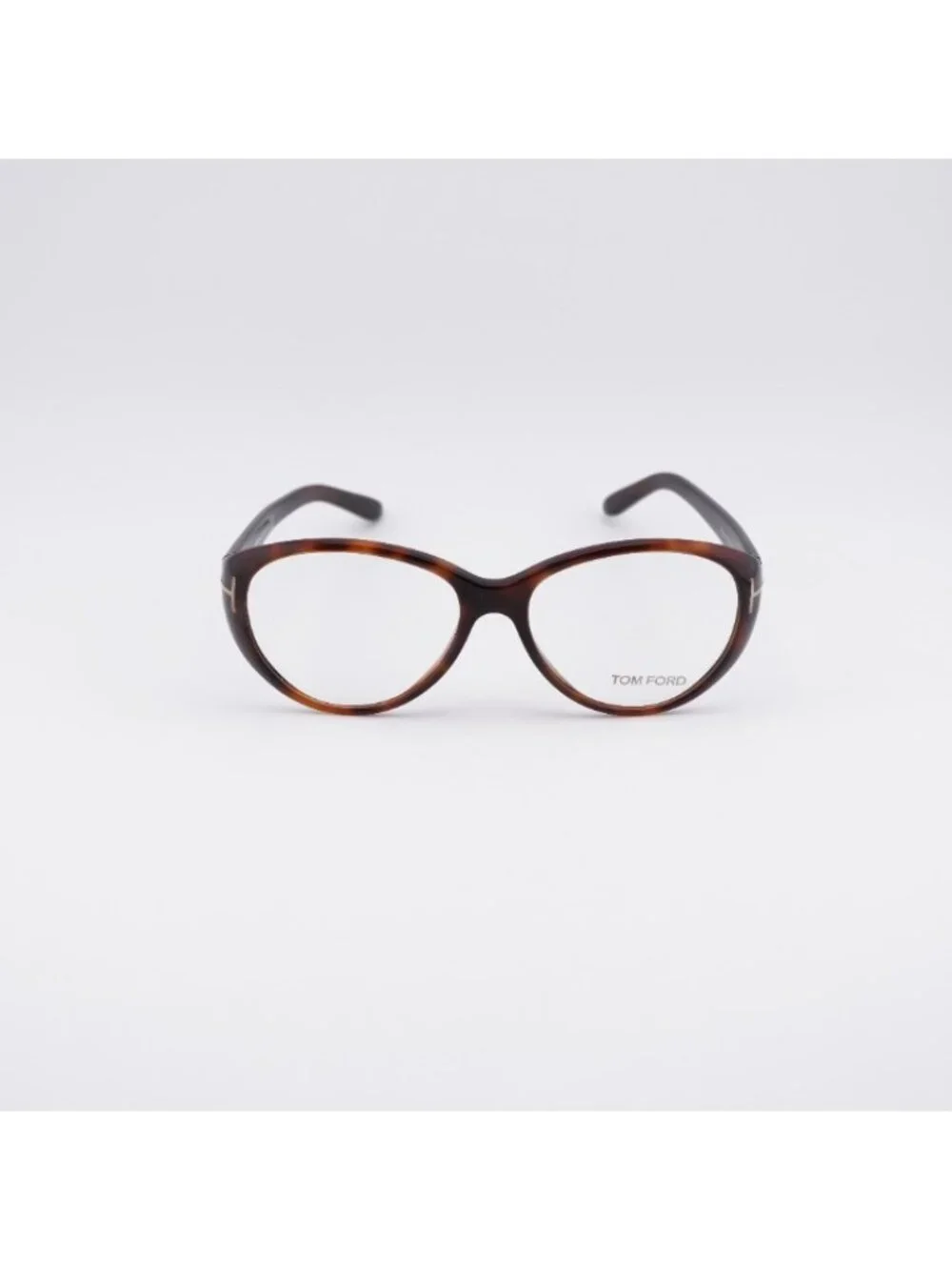 Tom Ford FT5245 052 Eyeglasses Dark Havana 53mm Oval Frame